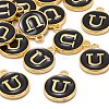 Golden Plated Alloy Charms ENAM-S118-02U-4