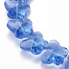 Transparent Glass Beads GLAA-Q066-14mm-B10-3