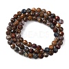 Natural Pietersite Beads Strands G-G792-37C-5