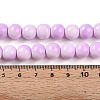 Baking Paint Glass Beads Strands DGLA-N012-10mm-02-4