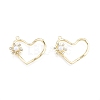 Alloy Rhinestone Pendants FIND-A017-05LG-2