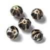 Vintage Porcelain Pumpkin Beads PORC-L080-A-2