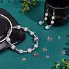 160Pcs 8 Style Tibetan Style Alloy Bead Caps FIND-PH0008-51-4