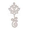 201 Stainless Steel Big Pendants STAS-Z109-05P-1