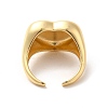 Brass Open Cuff Rings RJEW-P098-09G-3