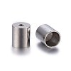 Tarnish Resistant 304 Stainless Steel Cord Ends X-STAS-H467-09P-6mm-1