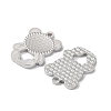 Rhodium Plated 925 Sterling Silver Pendants STER-C003-12P-2