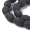 Natural Lava Rock Beads Strands G-F671-03A-11-3
