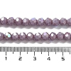 Opaque Glass Beads Strands EGLA-A035-P6mm-L11-4