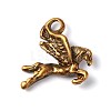 Antique Bronze Tone Tibetan Silver Horse/Pegasus Charms Pendants For Jewelry Making Craft DIY X-PALLOY-A15559-AB-NF-1