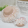 FINGERINSPIRE Flower Embroidery Polyester Lace Trim OCOR-FG0001-51-3