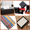 8 Sheets 4 Colors Linen Book Covers DIY-CP0010-67A-5