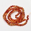 Crackle Glass Beads Strands X-CCG-Q002-6mm-10-2