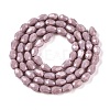 Opaque Solid Color Beads Strands EGLA-N013-P4mm-D09-2