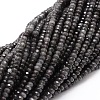 Dyed Natural Malaysia Jade Rondelle Beads Strands X-G-E316-2x4mm-09-1