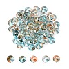 Electroplate Transparent Colours Rainbow Glass Seed Beads SEED-T007-03D-1