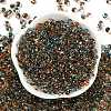 6/0 Spray Paint Fringe Glass Seed Beads X1-SEED-H003-11G-3