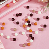 Opaque Acrylic Beads SACR-PA0001-04B-01-7
