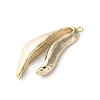 Brass Pendants KK-S513-08C-G-2