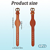 Retro Cattlehide Leather Cord Bracelets BJEW-CL0001-61-2