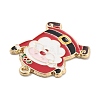 Christmas Theme Alloy Enamel Pendants ENAM-D060-04H-2