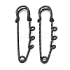 304 Stainless Steel Safety Pins Brooch Findings STAS-C181-01C-B-1