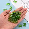 Transparent Acrylic Pendants TACR-T024-02BA-925-5