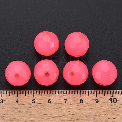 Imitation Jelly Acrylic Beads MACR-S373-97C-E09-1