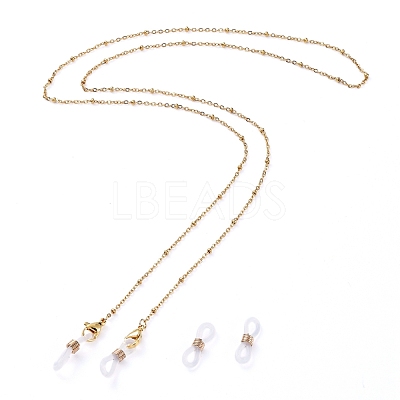 304 Stainless Steel Satellite Chains Eyeglasses Chains AJEW-EH00073-1