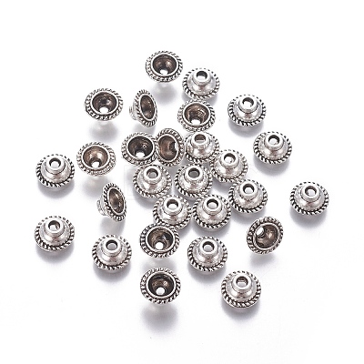 Tibetan Style Alloy Bead Caps LS-LF0656Y-1