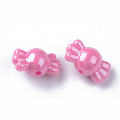 Opaque Acrylic Beads MACR-Q239-009-1