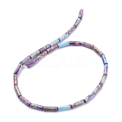 Natural Imperial Jasper Beads Strands G-E508-04H-1