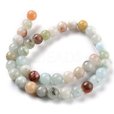 Natural White Jade Beads X-G-G766-C-26-1