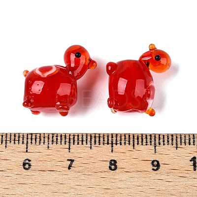 Handmade Lampwork Beads Strands LAMP-N024-36D-1