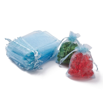 Organza Gift Bags with Drawstring OP-R016-7x9cm-08-1