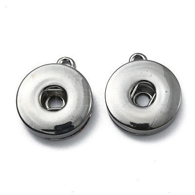 Alloy Hang Snap Base Pendant FIND-WH0110-280B-1