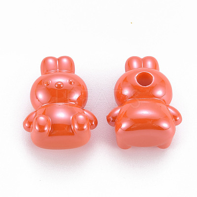 Pearlized Opaque Acrylic Beads MACR-S373-41I-1
