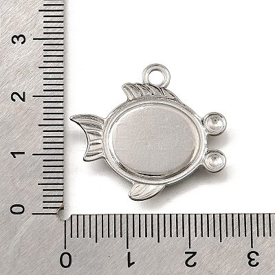 304 Stainless Steel Pave Natural Paua Shell Pendants STAS-C122-21E-01P-1