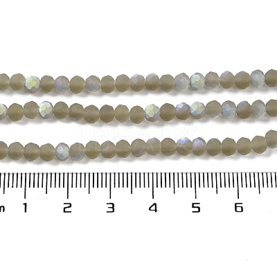 Transparent Glass Beads Strands EGLA-A044-T3mm-MB16-1