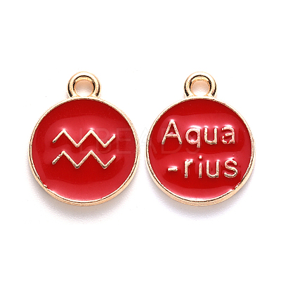 Alloy Enamel Pendants LS-ENAM-S124-01A-07J-1