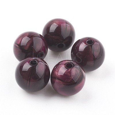 Acrylic Beads MACR-E025-21C-16mm-1