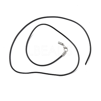 Rubber Necklace Cord Making NFS045-3-1