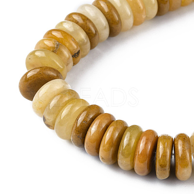 Natural Topaz Jade Beads Strands G-F743-01G-01-1