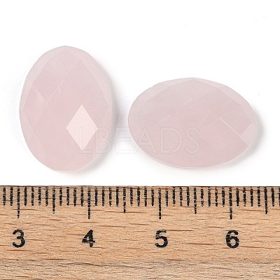 Natural Rose Quartz Cabochons G-G760-A13-1