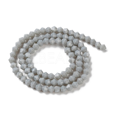 Opaque Solid Color Imitation Jade Glass Beads Strands LS-GLAA-F029-P4mm-14-1