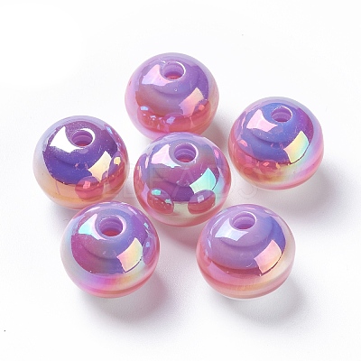 Stripe Resin Beads LS-RESI-B014-01B-02-1