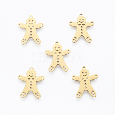 201 Stainless Steel Pendants STAS-N090-LA919-2-1