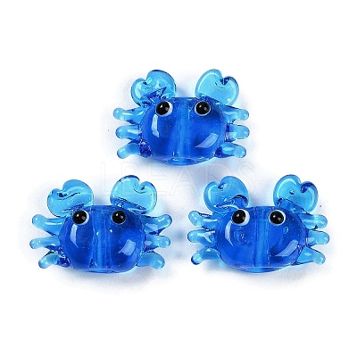 Handmade Lampwork Beads LAMP-Q031-018J-1