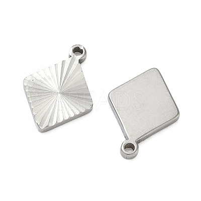 304 Stainless Steel Pendants STAS-C167-08F-P-1
