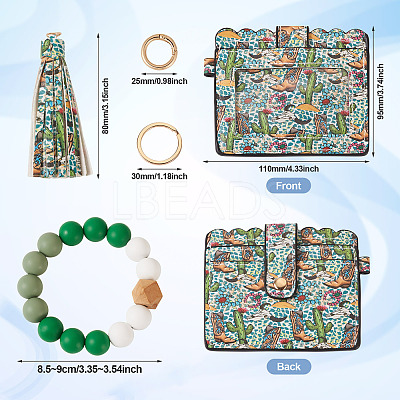 Silicone Beads Keychain KEYC-TAC00022-1
